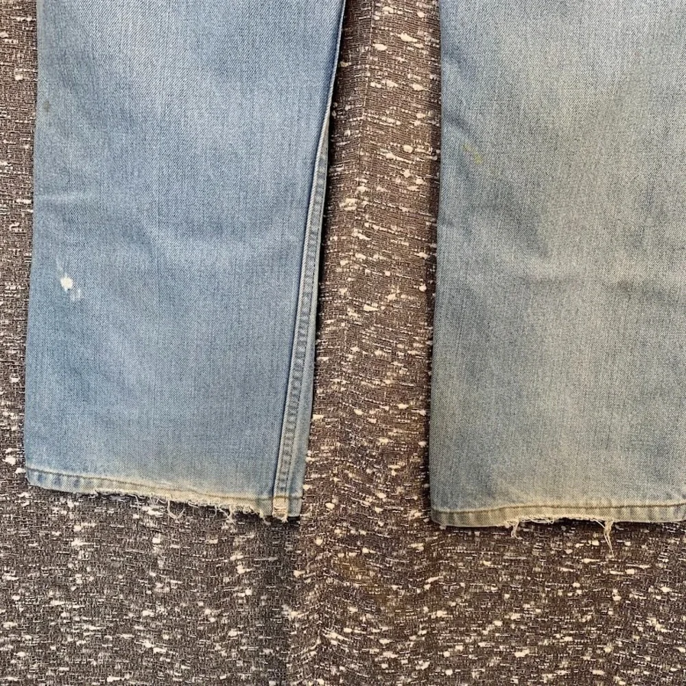 Vintage Levi's 517 Orange Tab Bootcut Distressed Denim Jeans Men's‎ 38